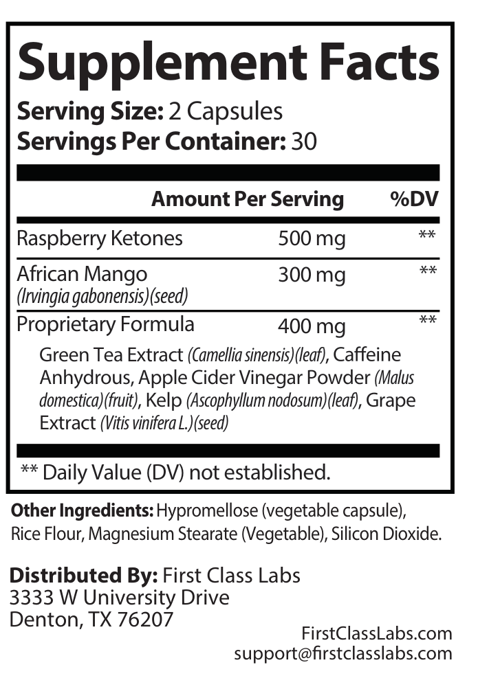 raspberry-ketones-supplement-facts